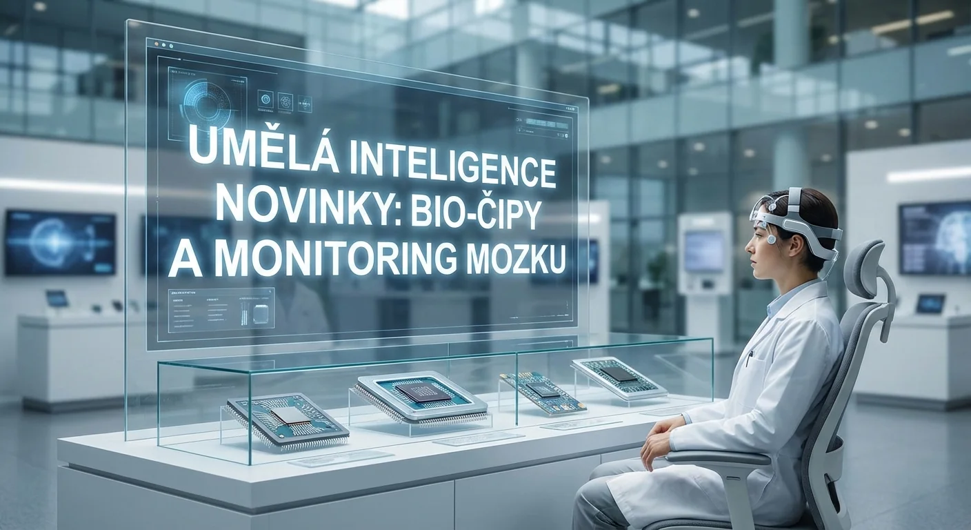 Umělá inteligence novinky: Bio-čipy a monitoring mozku