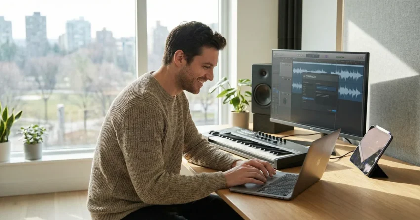 Tvorba hudby s AI: Složte vlastní písničku za vteřinu - umělá inteligence tvorba hudby